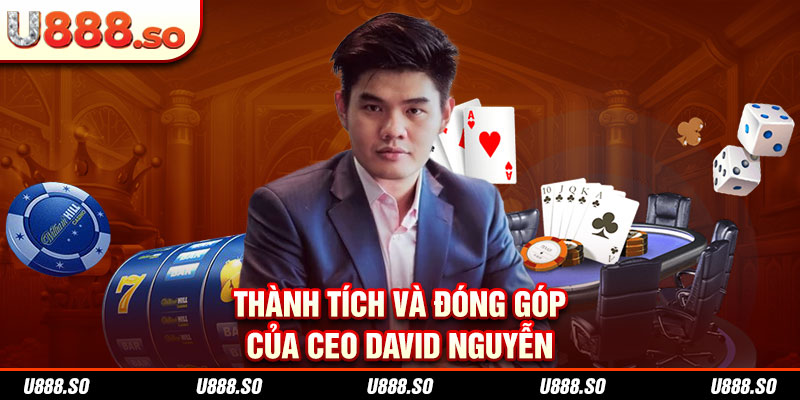 Thành tích và đóng góp của CEO David Nguyễn